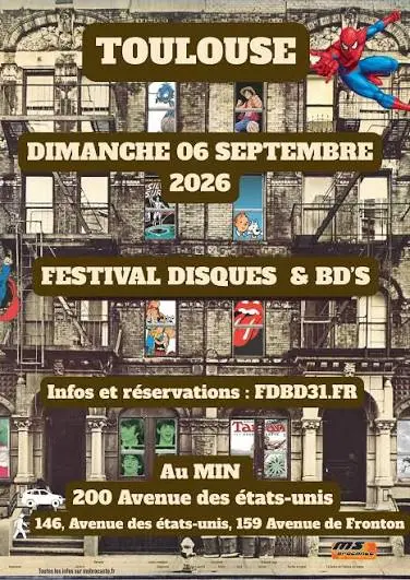 Toulouse BD’s disques… et prix stratosphériques